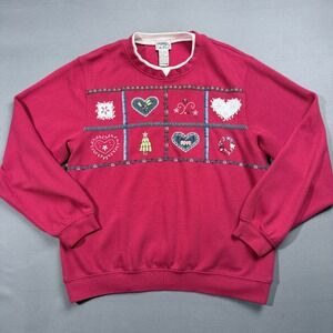 Vintage Koret City‎ Blues Holiday Sweater Size M